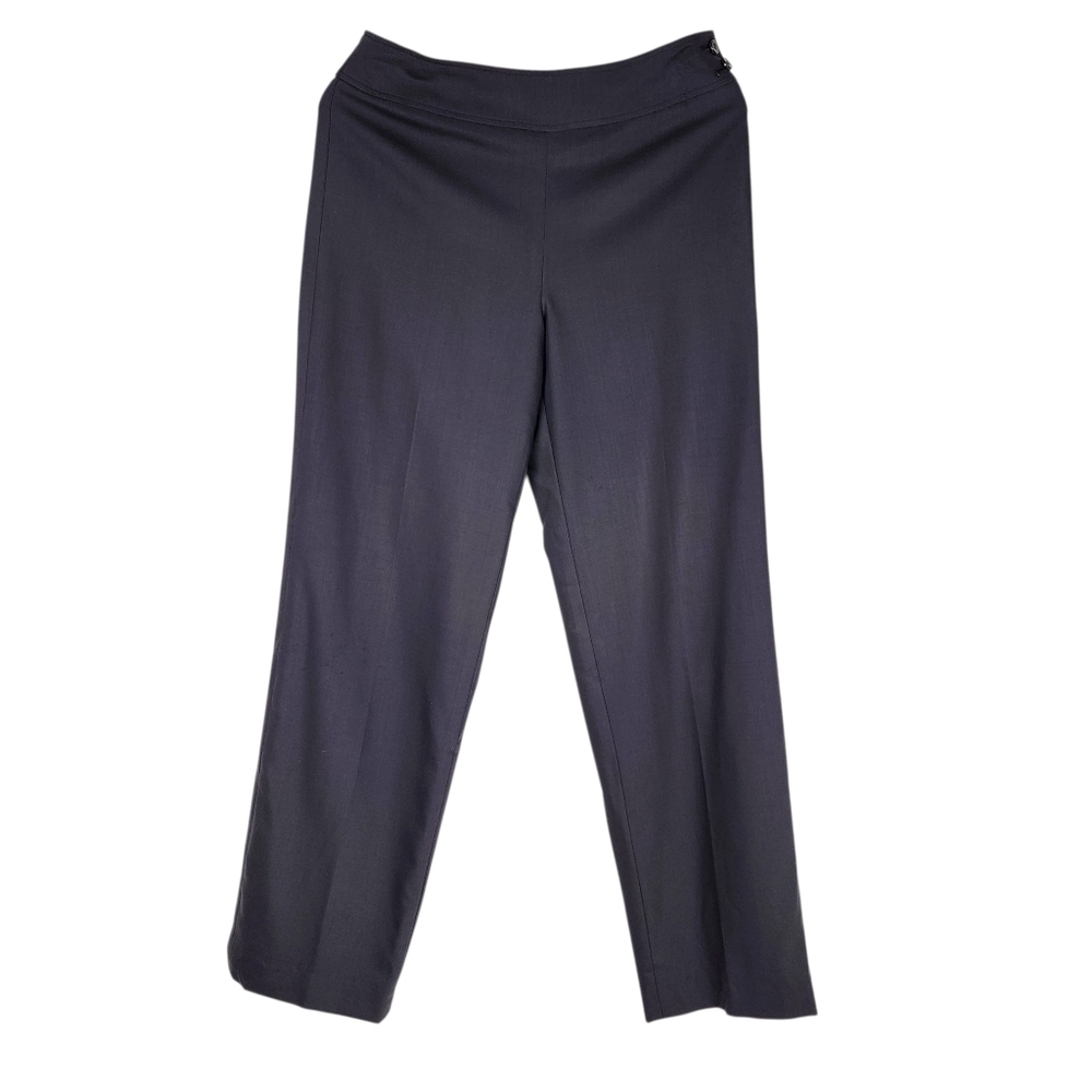 Talbots Wool Pants Grey Italian Fabric Size 4